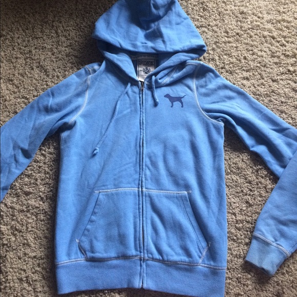 SOLD. VS PINK zip up hoodie bundle - Picture 3 of 8