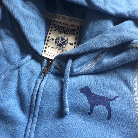 SOLD. VS PINK zip up hoodie bundle - Picture 4 of 8