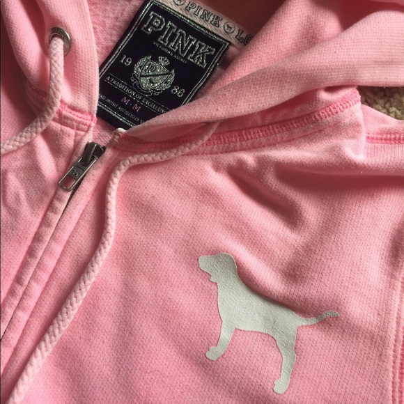SOLD. VS PINK zip up hoodie bundle - Picture 6 of 8