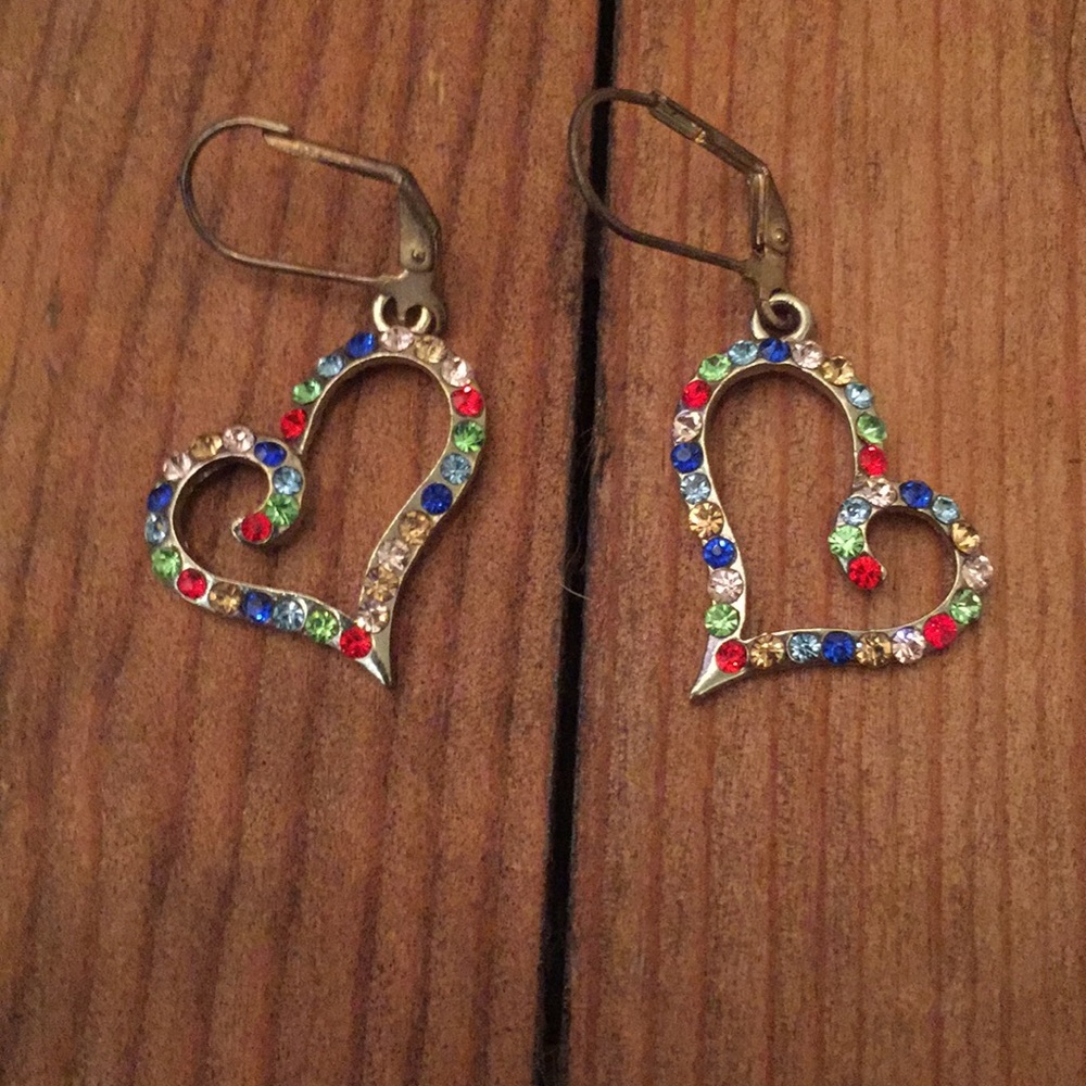 Heart earrings