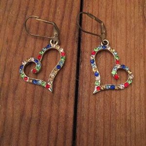 Heart earrings
