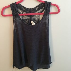 Blueish Grey Tank Top