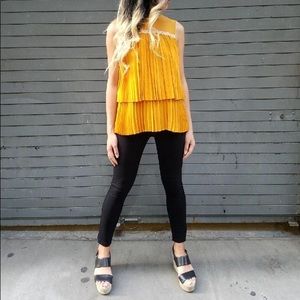 Rachel Zoe Pleated Top