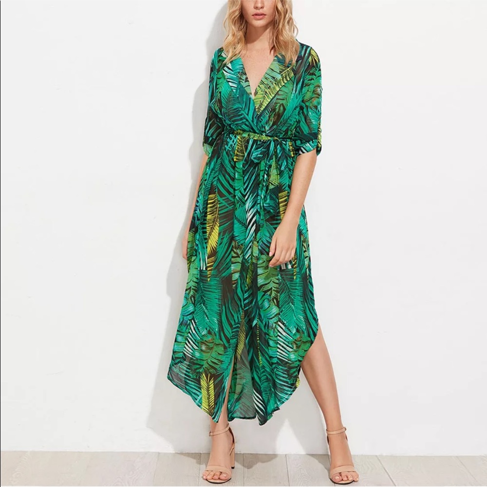 🌴Sale!! Miami Glam Printed Maxi Dress🌴 - Picture 2 of 5