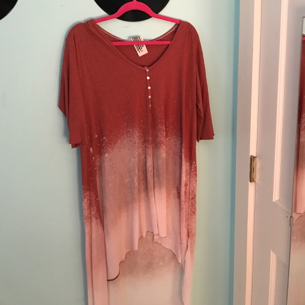 Free people high low tunic