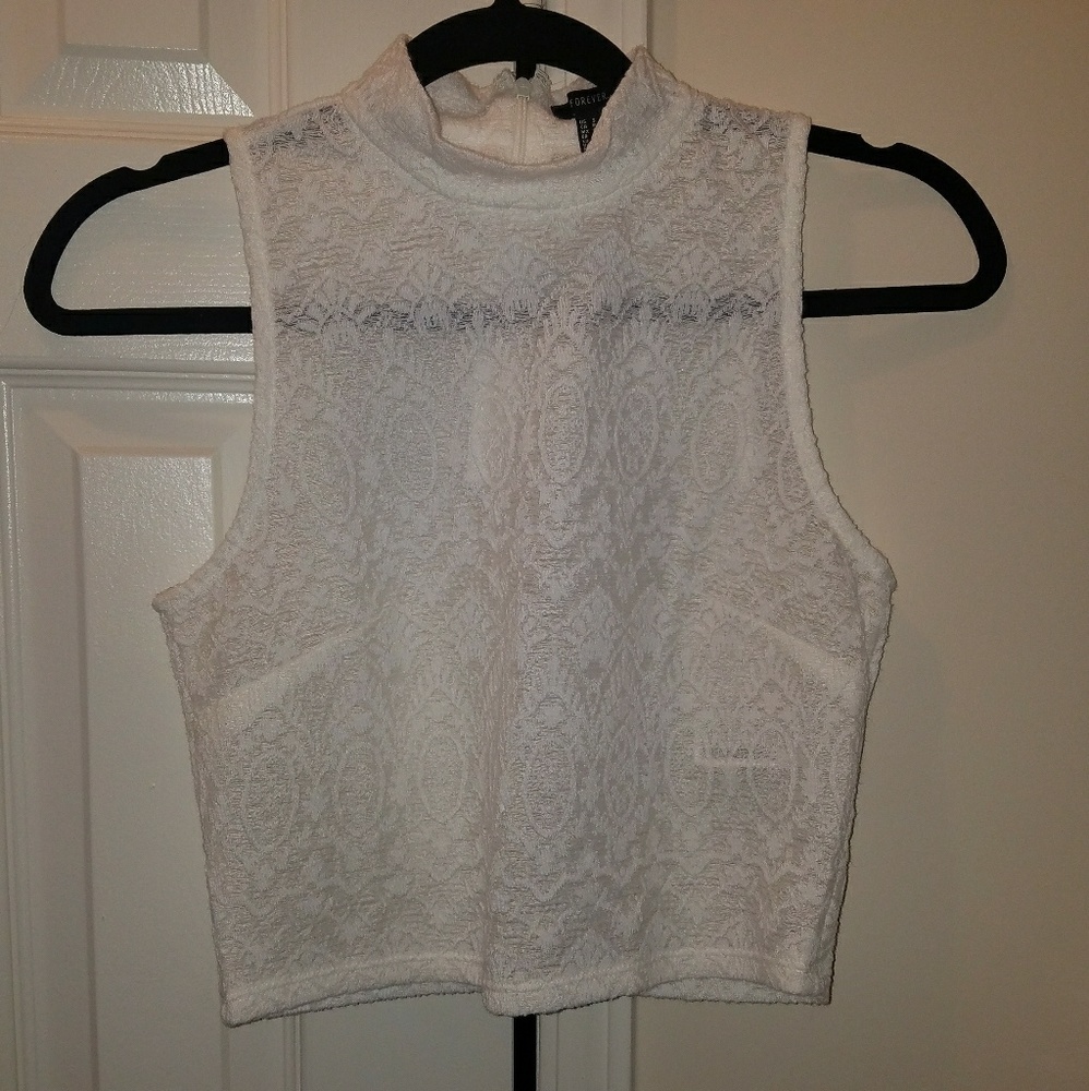 ⤵🍁Boho Lace Crop Top