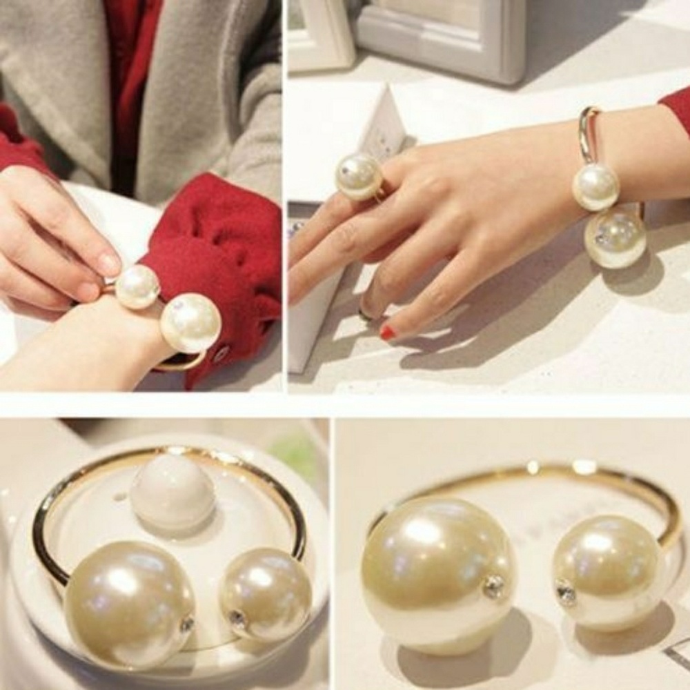 Oversized Pearl Set - Picture 3 of 5