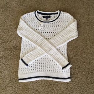 NWT Aeropostale Sweater- Cream and Navy