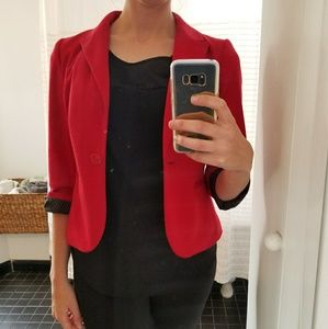 Red Limited Blazer