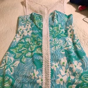 Lilly Pulitzer shirt dress Sz 0