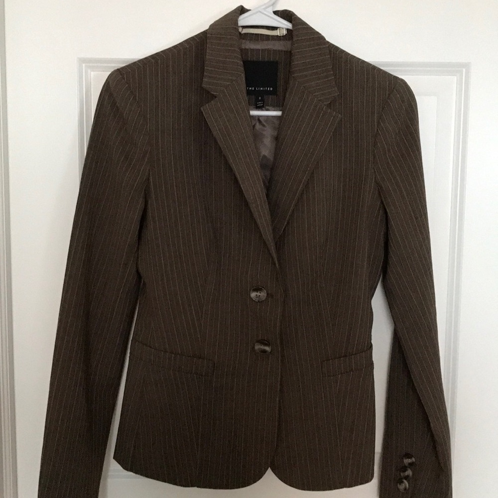The Limited brown suit