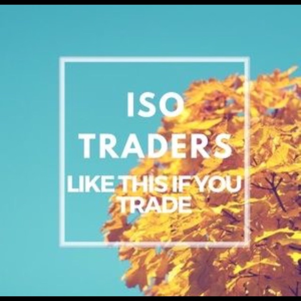 ISO TRADERS 😊🖤