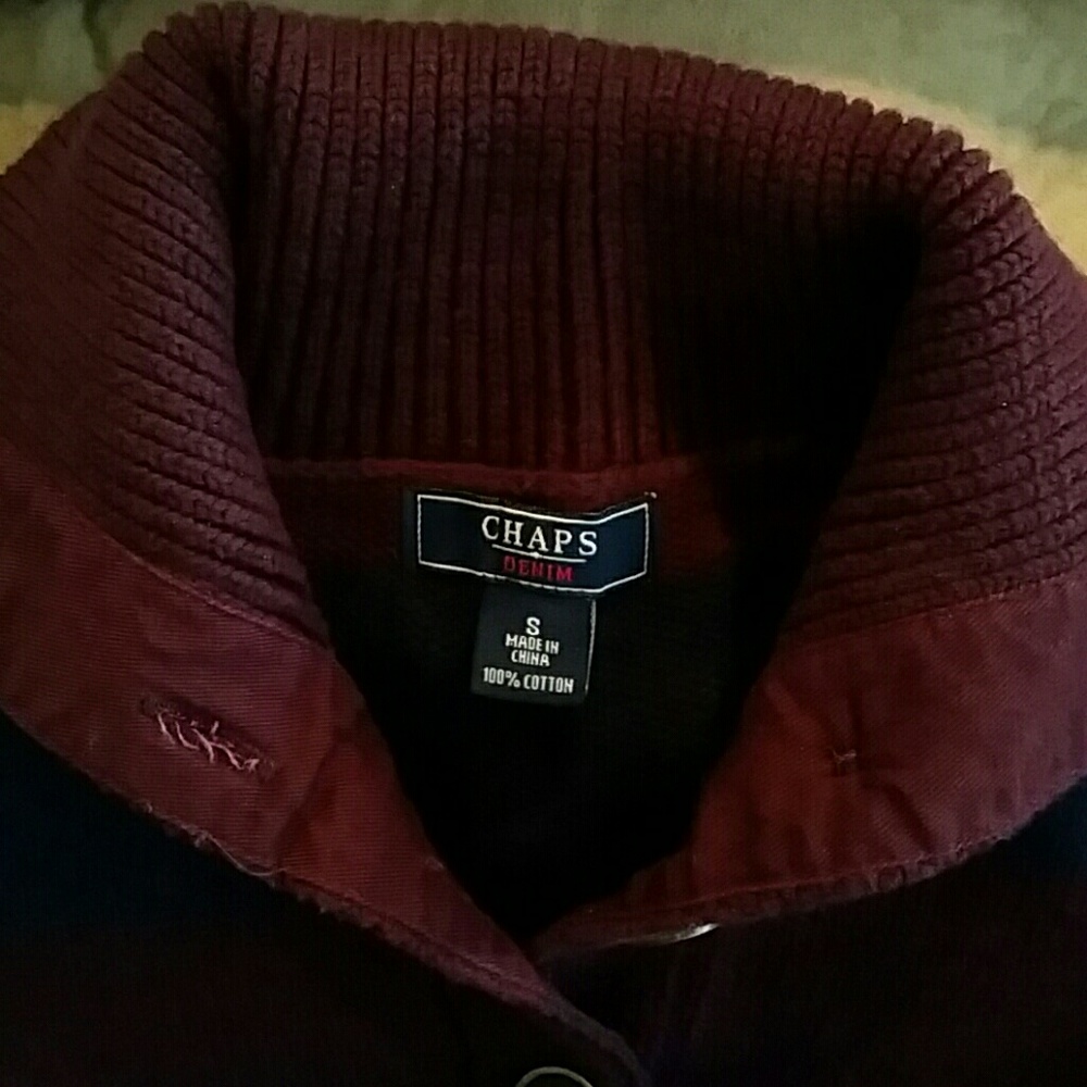 Chaps Sweater - Sz S - Picture 3 of 3