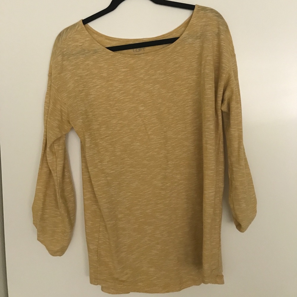 Loft Striped 3/4 Sleeve