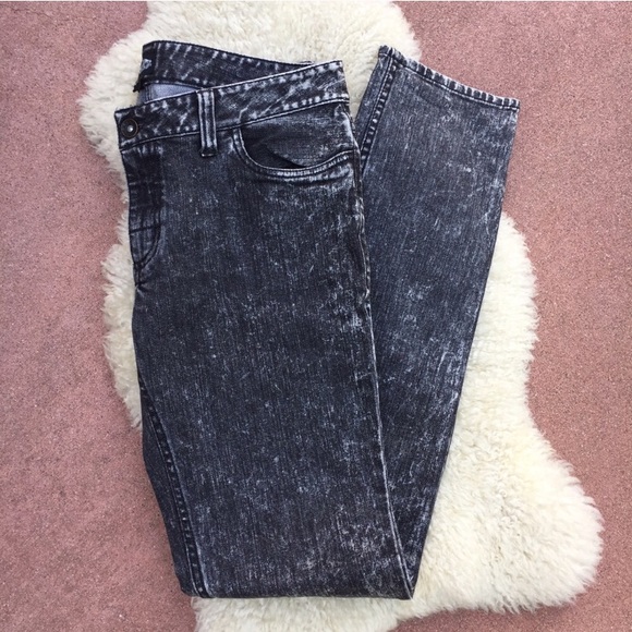 Vans Denim - {Vans} Black Acid Wash Skinny Jeans 7