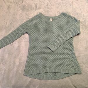 Mint-Aqua Knitted Sweater