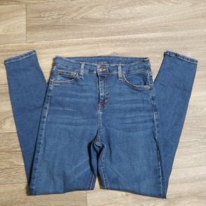 Top shop High waist super skinny moto jeans