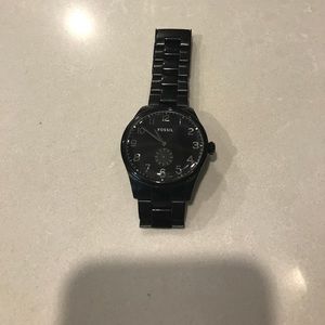 Fossil Black Watch