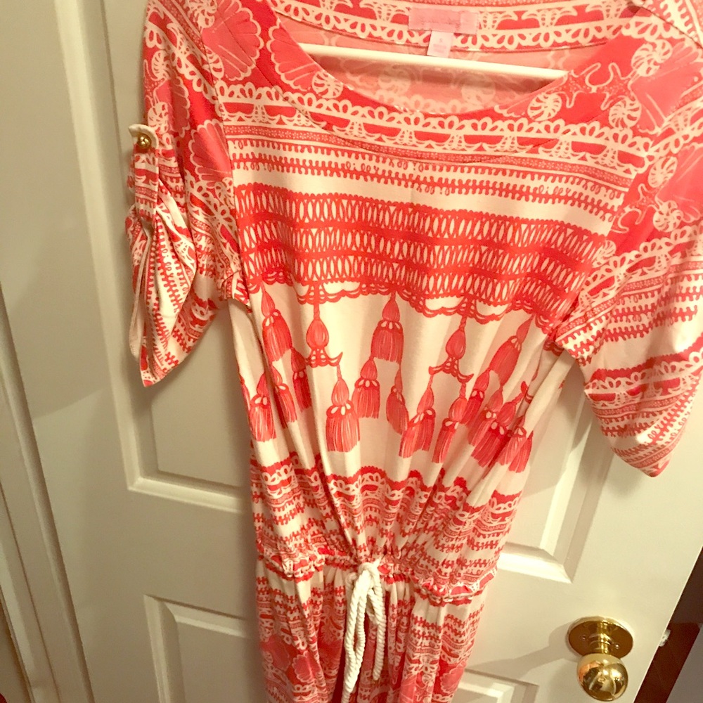 Raquel Dress - Tassel Print