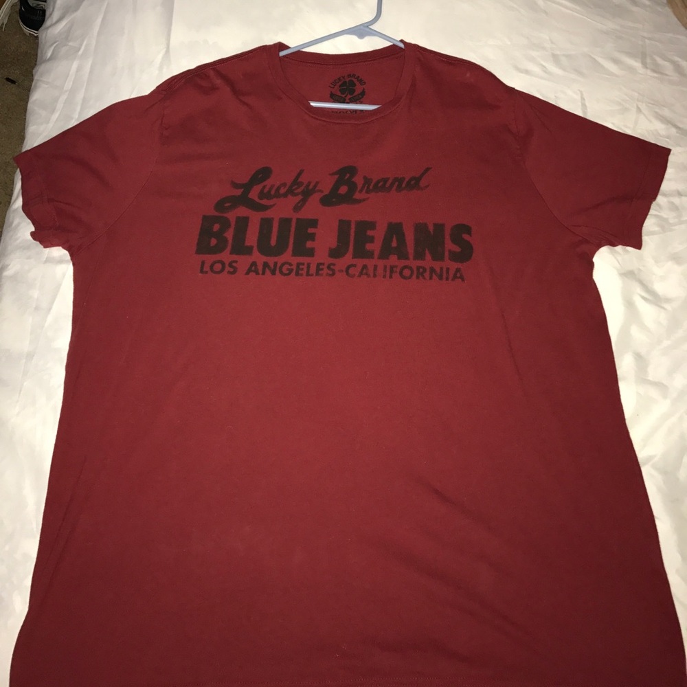 Lucky Brand Red Tee