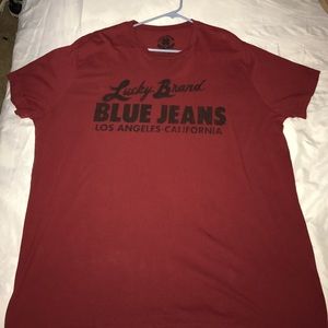 Lucky Brand Red Tee