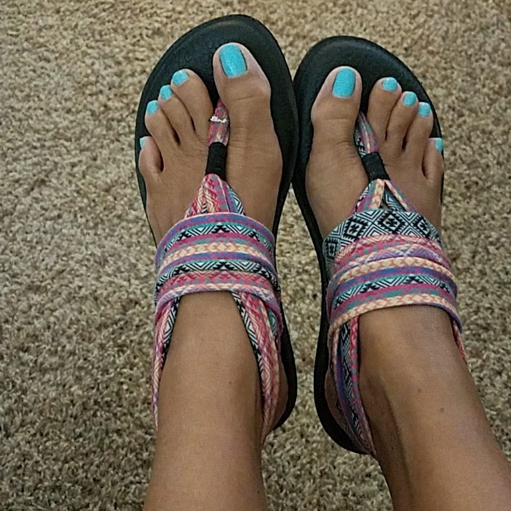 SANUK sandals