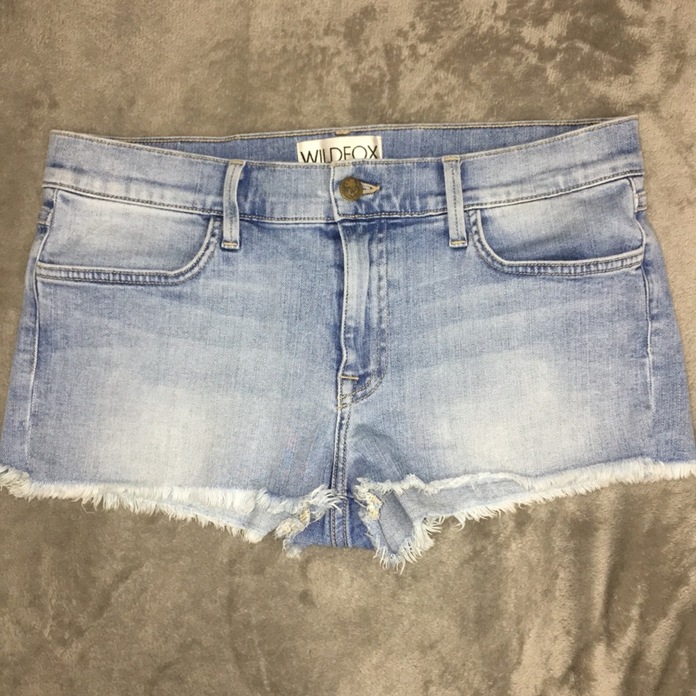 Wildfox jean shorts