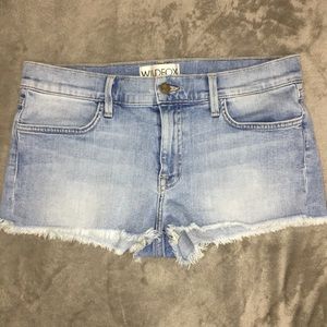 Wildfox jean shorts