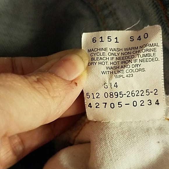 Vintage Levis 28w 34l 505 Classic "Student" Fit - Picture 6 of 6