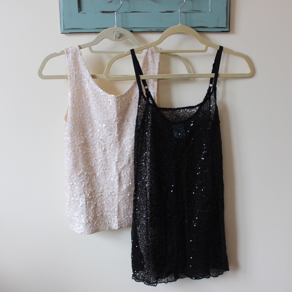 2 Sequin Tank Tops