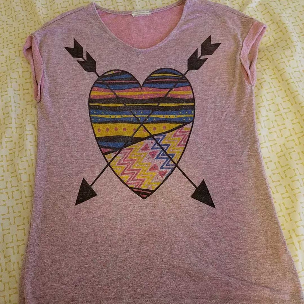 Junior's top with heart design
