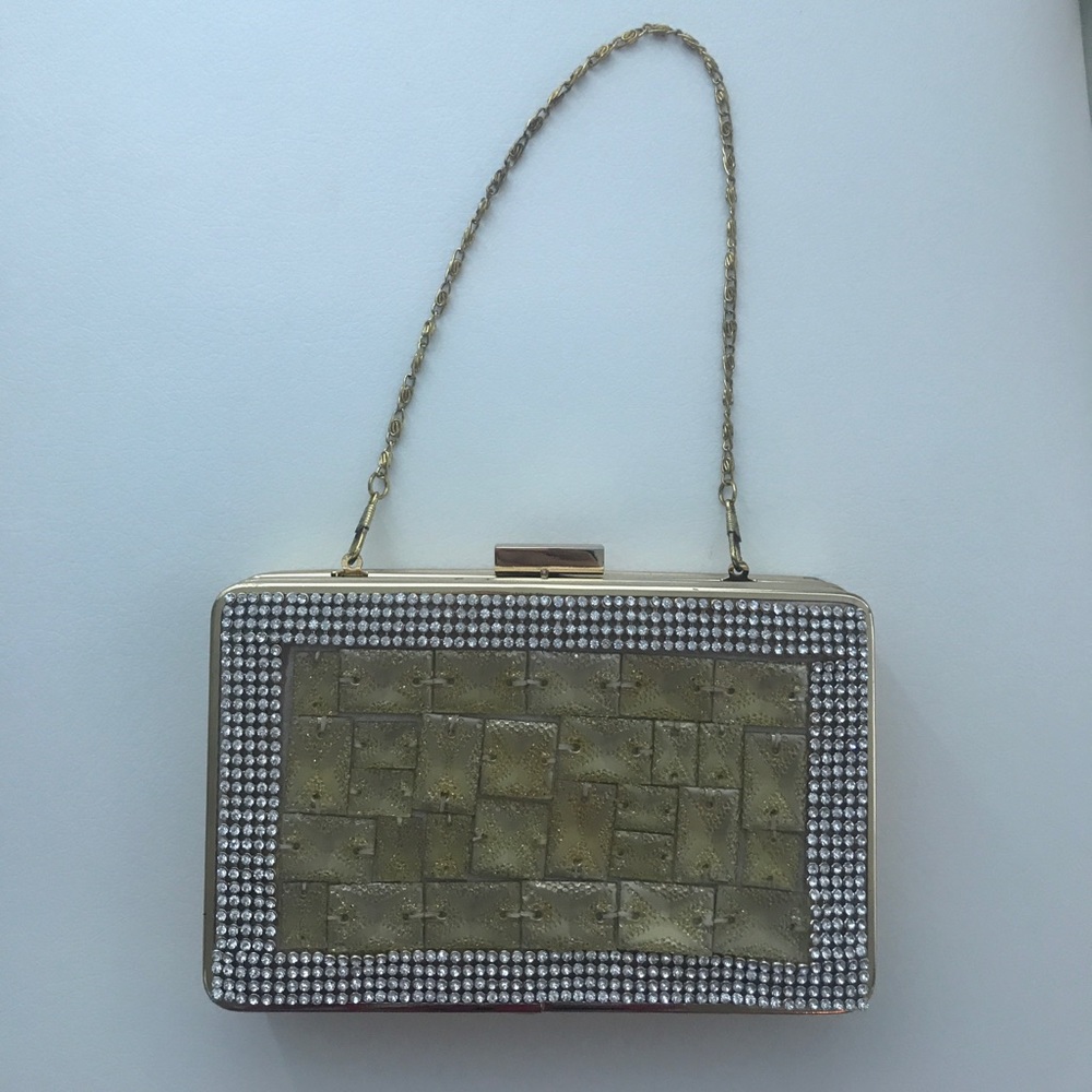 Evening clutch gold