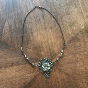 Medallion Statement Necklace