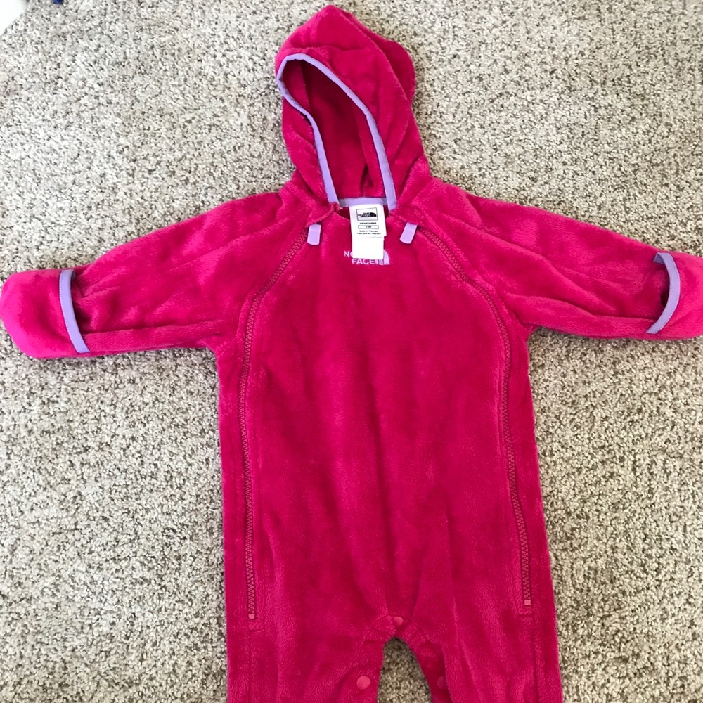 The north face baby bunting size 3-6 months