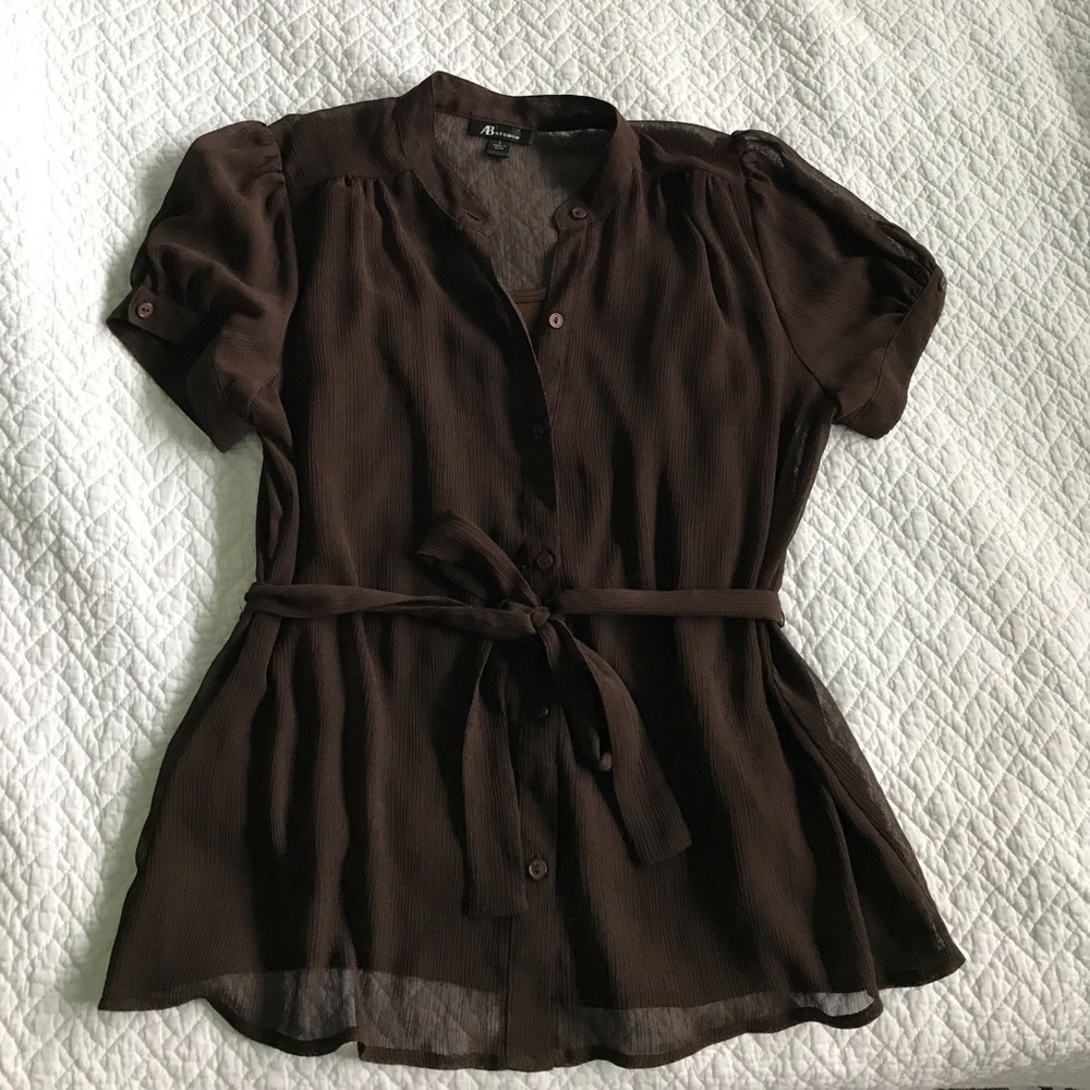 🌺🌺🌺Hostess Pick🌺🌺🌺Ladies sheer blouse