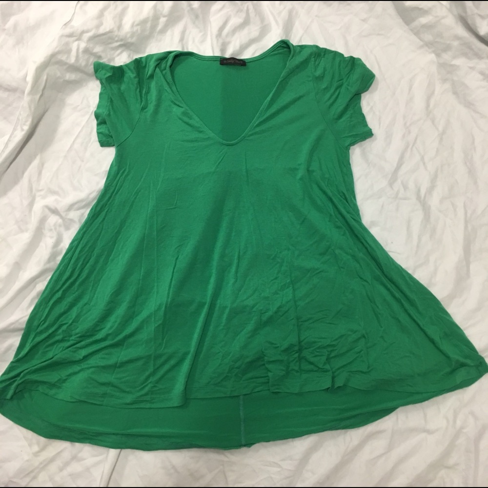 Emily Blu flowy top size M