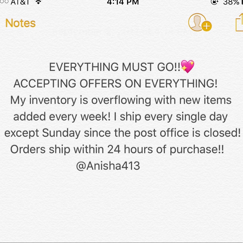 ACCEPTING OFFERS ON EVERYTHING!!!