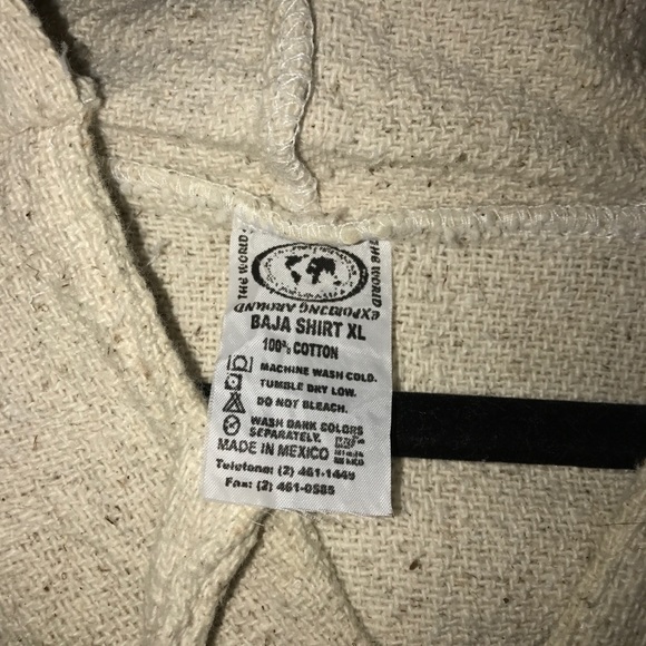 Poncho Type hoodie - Picture 2 of 3