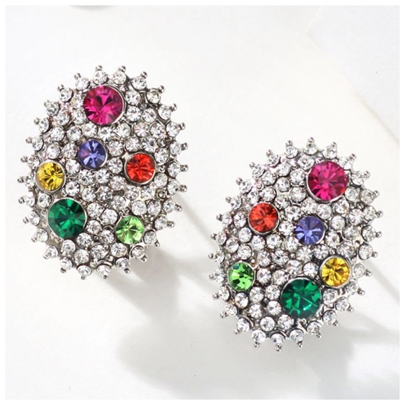 🎁 Swarovski Crystals Rochel Colorful Necklace - Picture 6 of 6