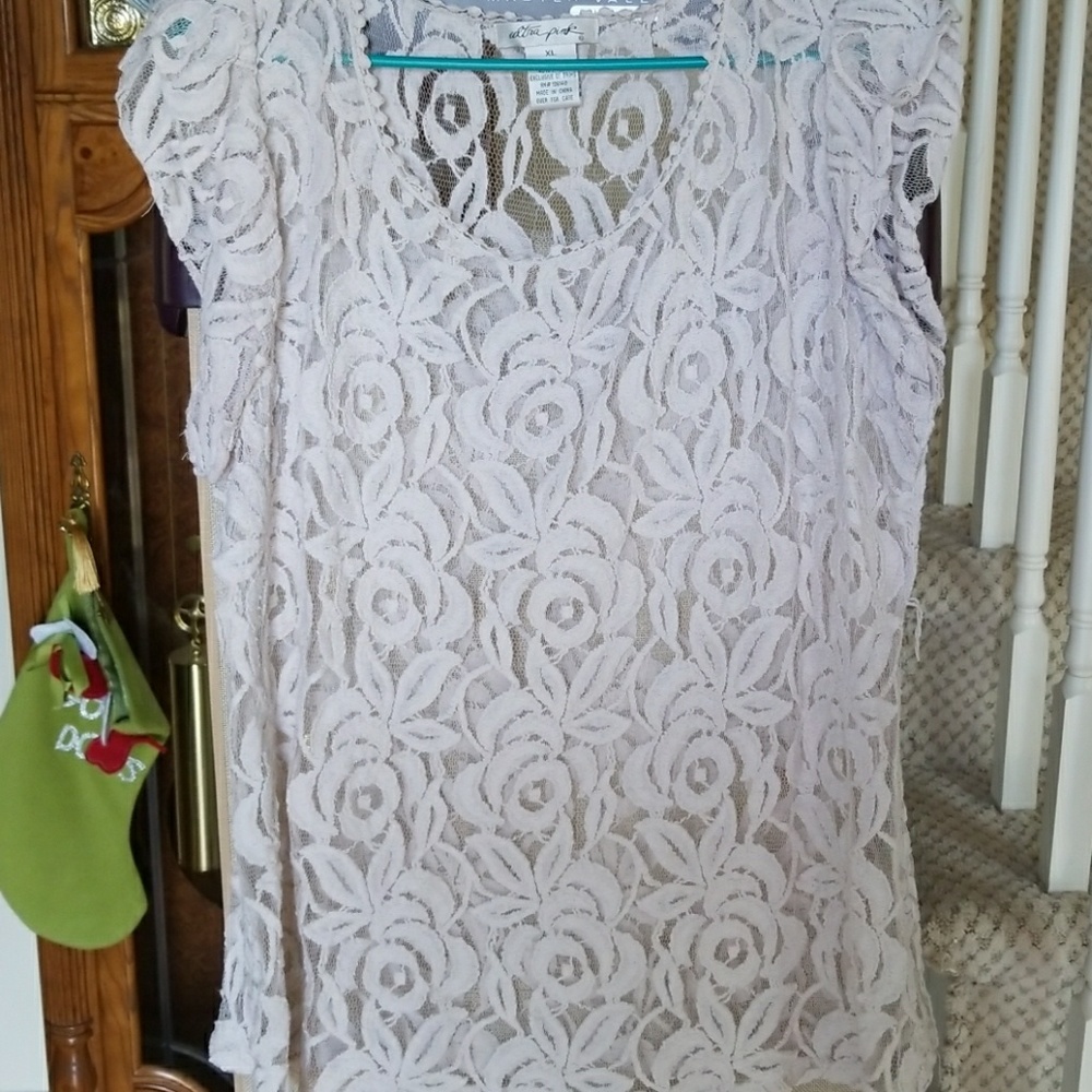 Lace blouse XL