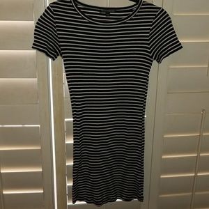 Brandy Melville Tight Striped Dress