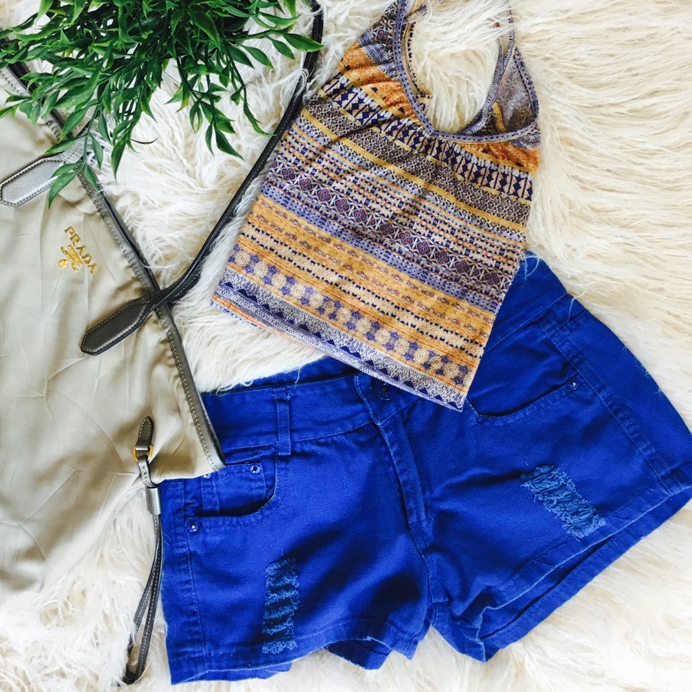Blue Shorts