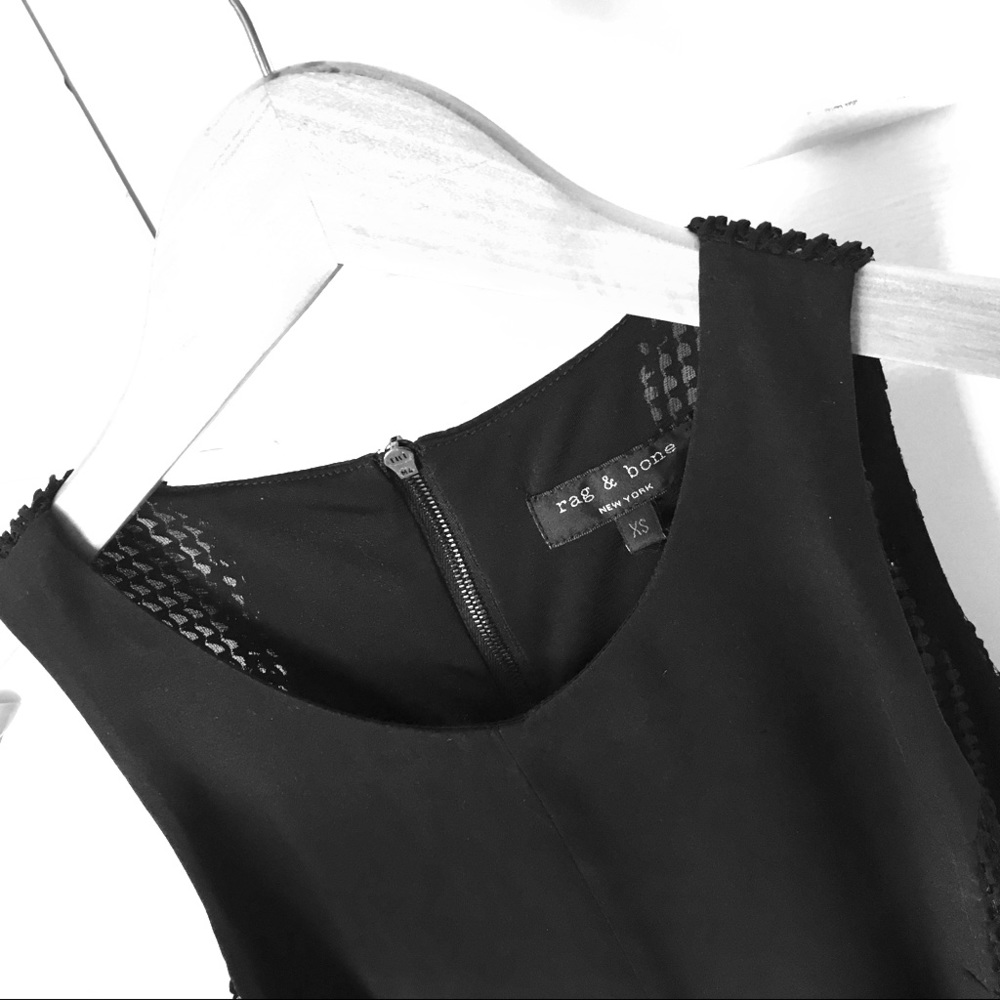 rag & bone  TEXTURED sleeveless shirt