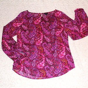{SALE!!} Ann Taylor Paisley Print Top