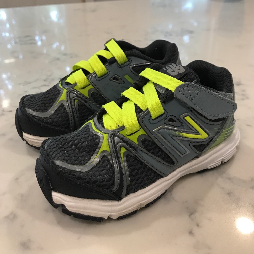 New Balance shoes, toddler size 6, worn once