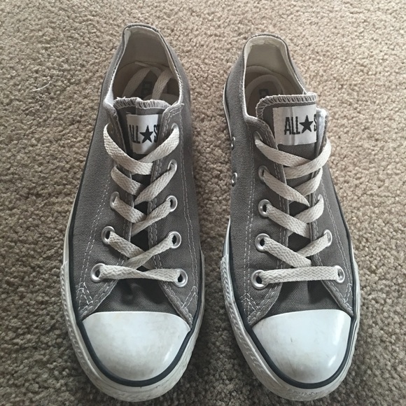 Converse All Star Shoes - Adorable Gray Converse All Star Sneakers