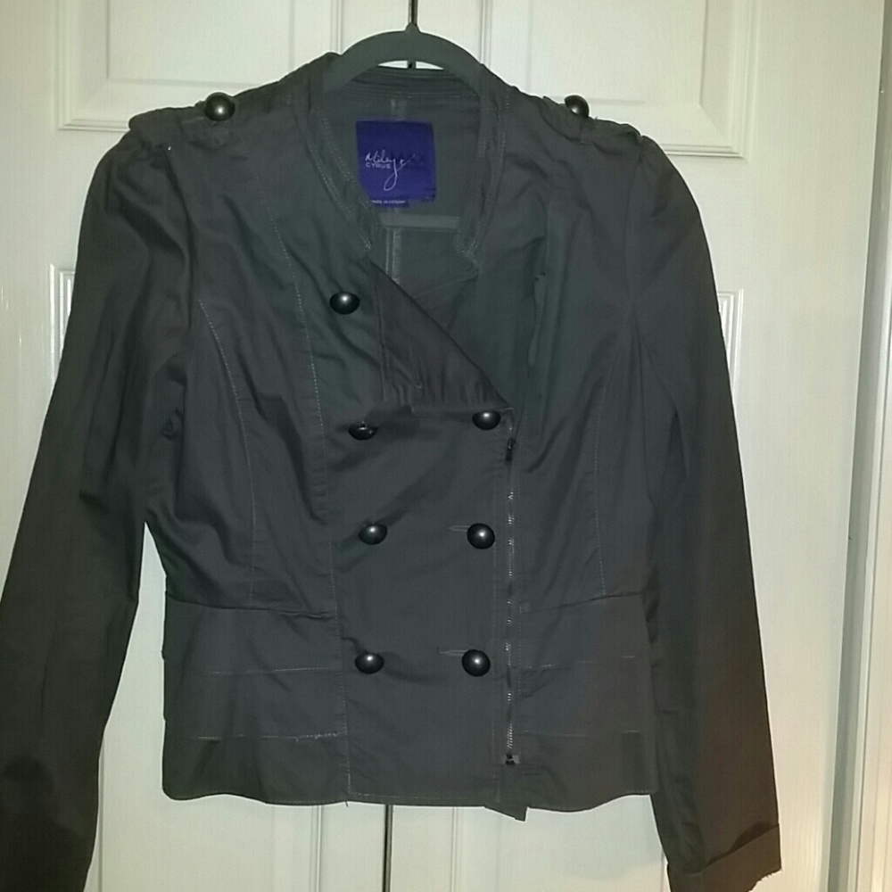 Miley Cyrus Doublebreast zippered jacket