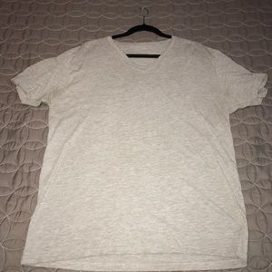 Basic grey V neck