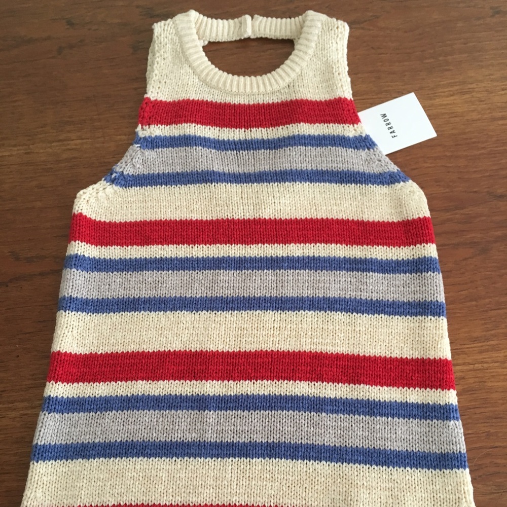 Anthropolgie Ingrid Striped Sweater Tank