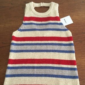 Anthropolgie Ingrid Striped Sweater Tank